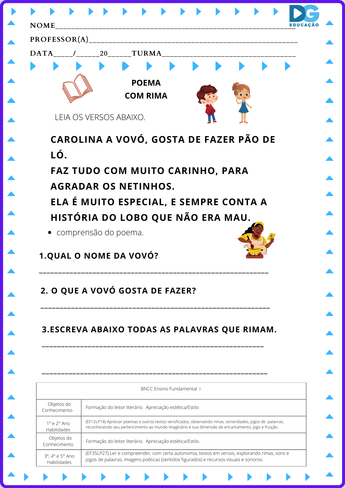 Apostila de alfabetização para o 2º ano do fundamental - Ensino Fundamental  - Aluno On